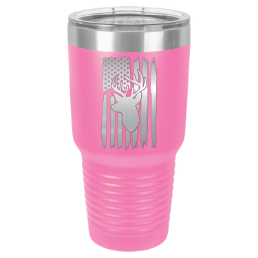 US Flag Design Tumbler
